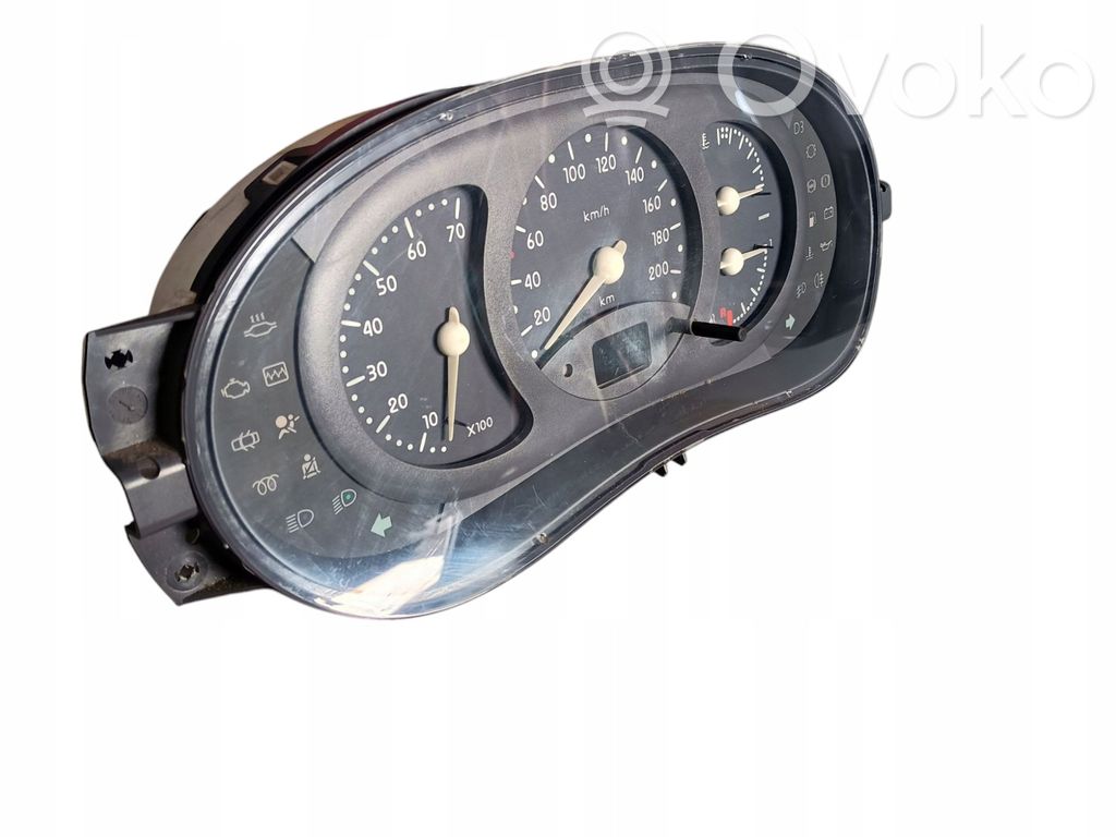 Renault Clio II Speedometer (instrument cluster) 