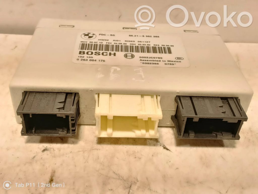 BMW 3 E90 E91 Pysäköintitutkan (PCD) ohjainlaite/moduuli 