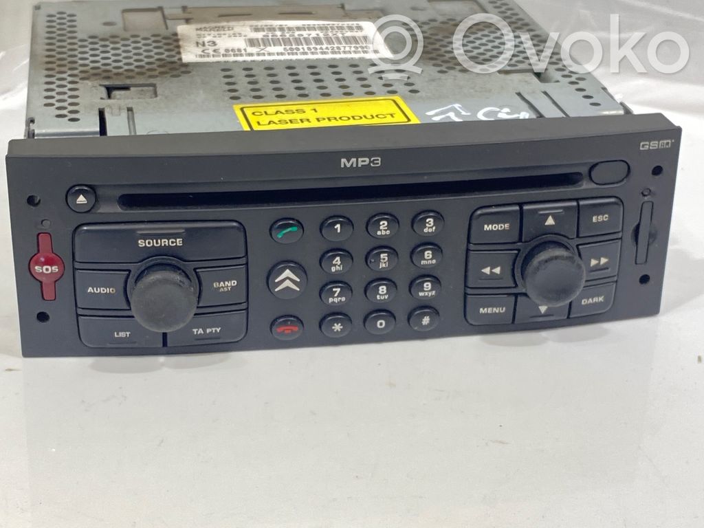 Citroen C4 I Picasso Panel / Radioodtwarzacz CD/DVD/GPS 