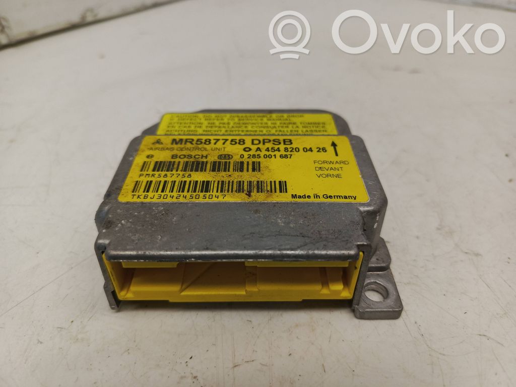 Unidad de control/módulo del Airbag   A4548200426,0285001687