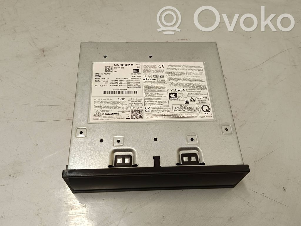 Seat Ateca Radio/CD/DVD/GPS head unit 