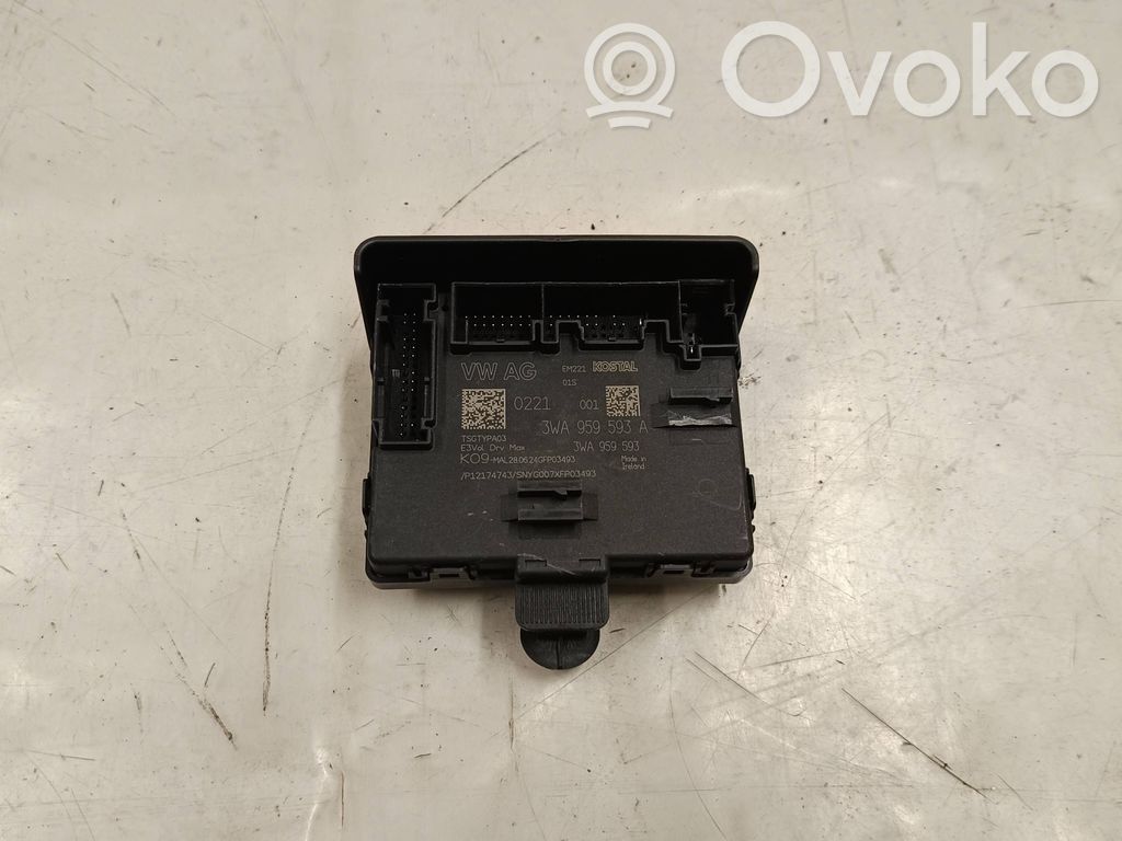 Audi A3 8Y Unidad de control/módulo de la puerta 