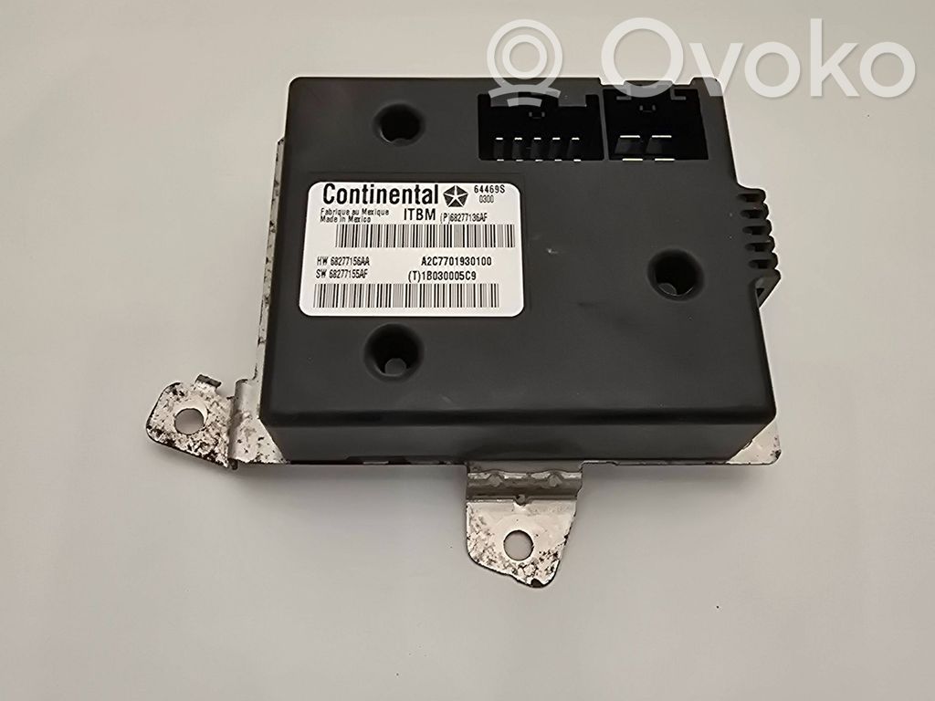 Other control units/modules   68277136AF,68277156AA,A2C7701930100