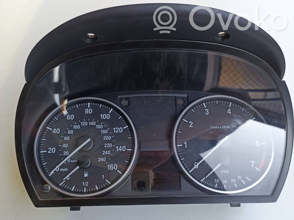BMW 3 E90 E91 Speedometer (instrument cluster) 