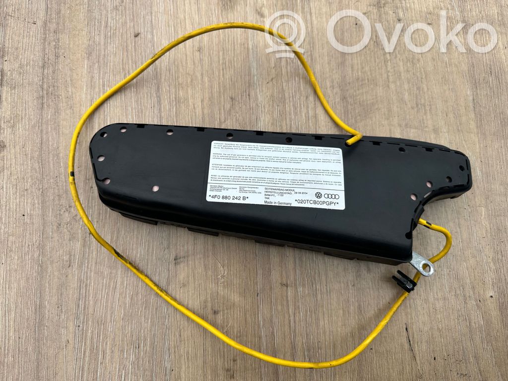Audi A6 S6 C6 4F Airbag del asiento 