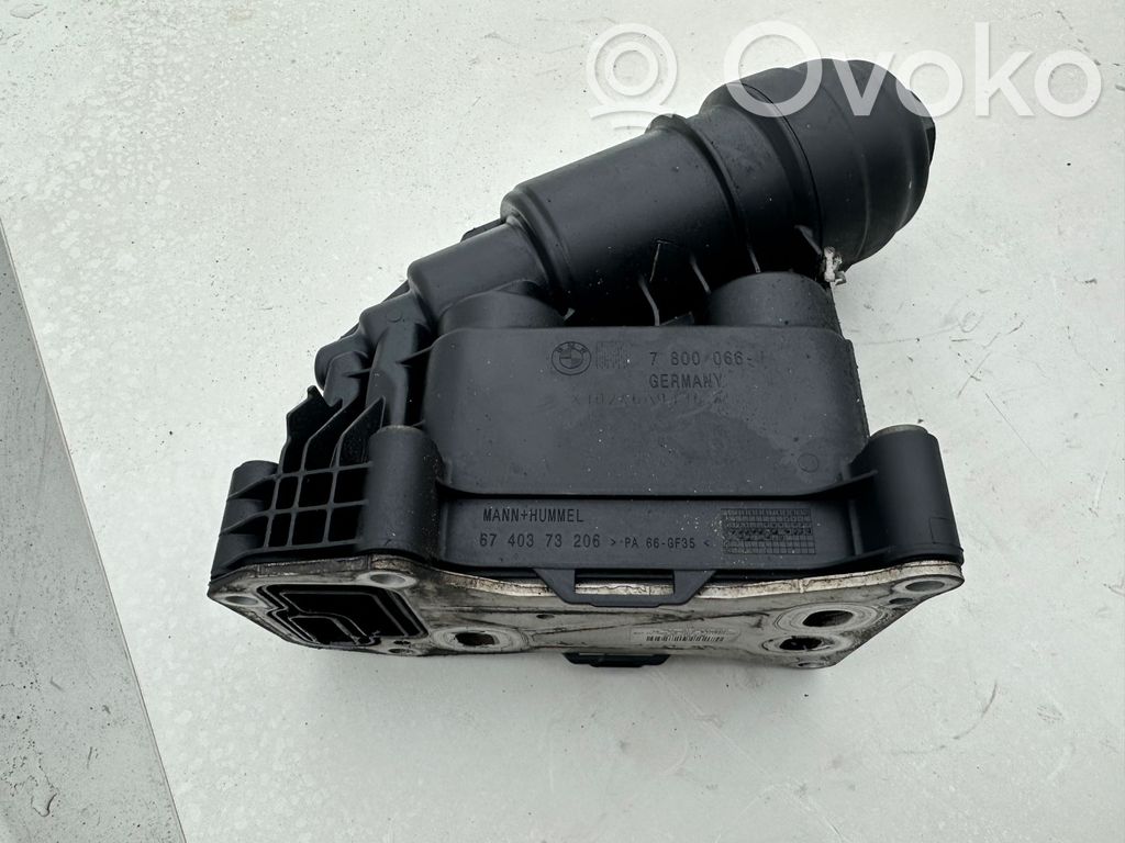 BMW X5 E70 Halterung Ölfilter / Ölkühler 