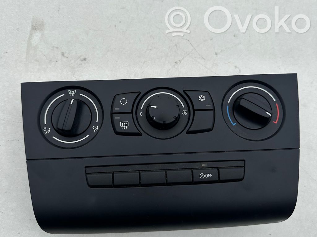 BMW 1 E81 E87 Climate control unit 