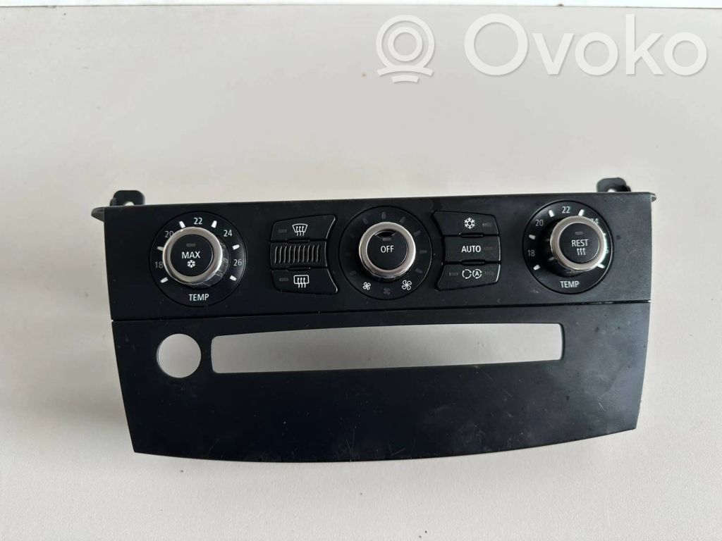 BMW 5 E60 E61 Climate control unit 