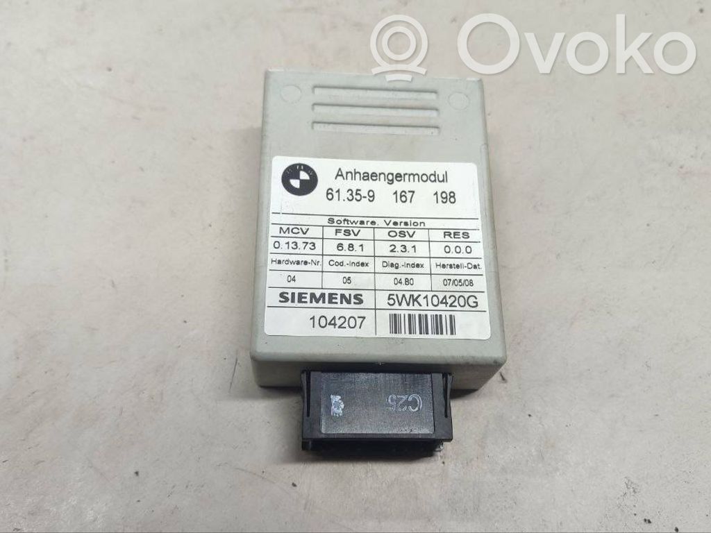 BMW 3 E90 E91 Tow bar trailer control unit/module 