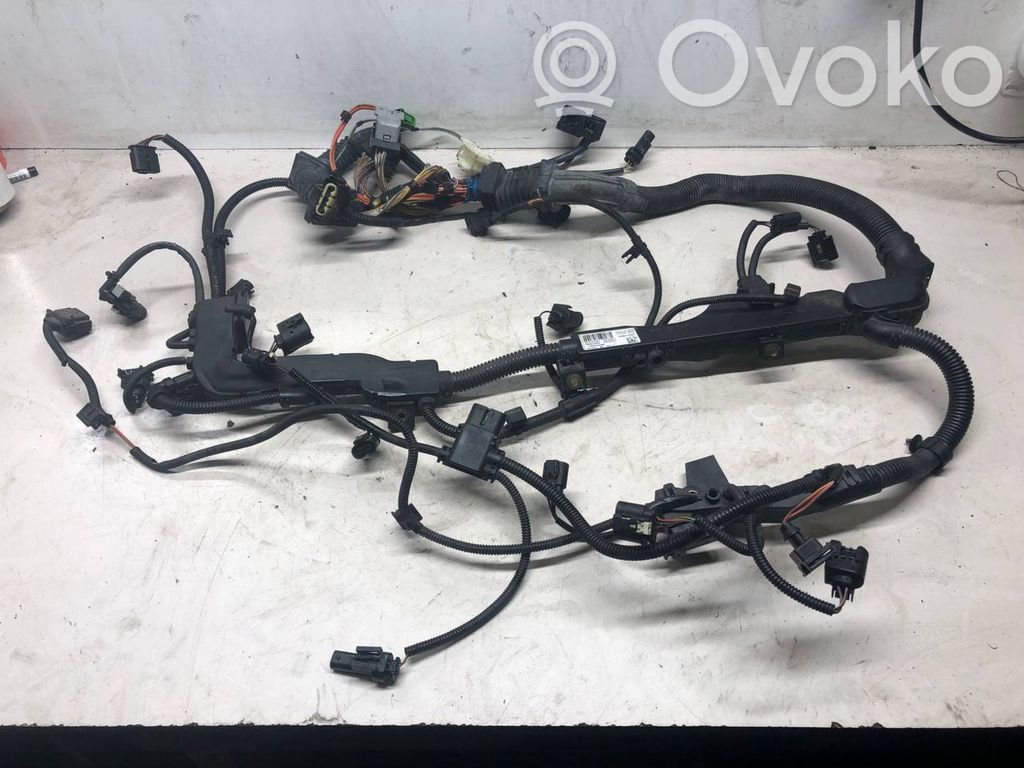 BMW X5 E70 Wiązka przewodów silnika 