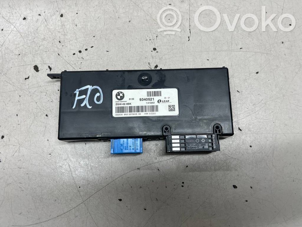 BMW 5 F10 F11 Moduł sterowania Gateway 