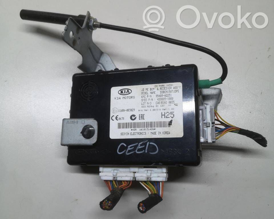 KIA Ceed Kiti valdymo blokai/ moduliai 