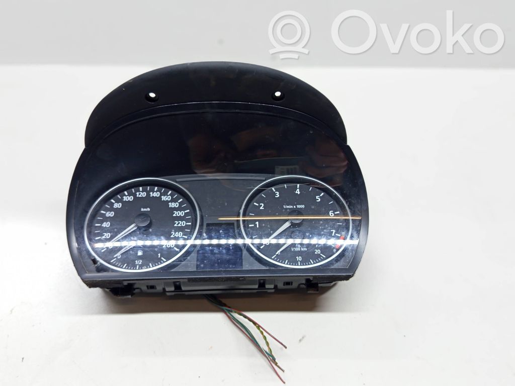 BMW 3 E90 E91 Velocímetro (tablero de instrumentos) 