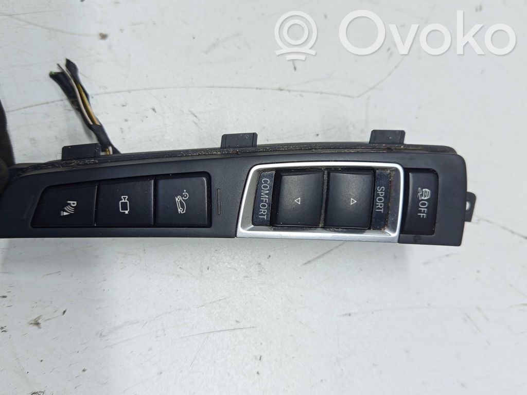 BMW 5 F10 F11 Konsola środkowa / Panel sterowania 