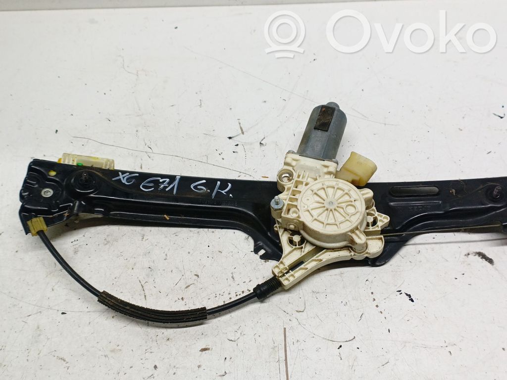 BMW X6 E71 Regulador de puerta trasera con motor 