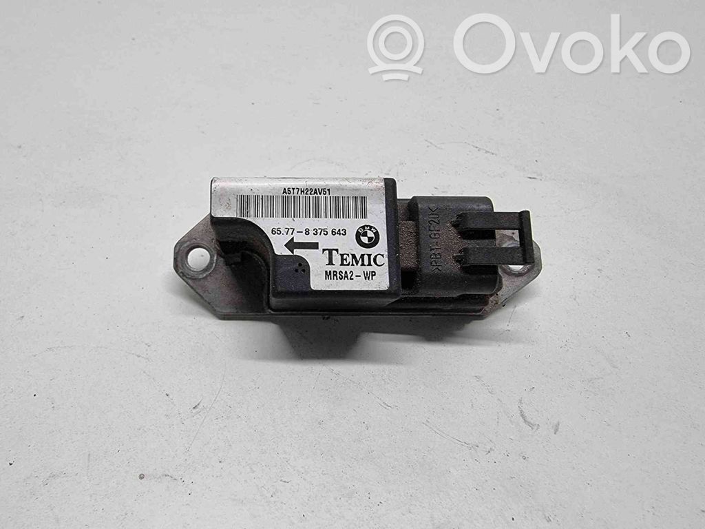 BMW 5 E39 Airbag deployment crash/impact sensor 
