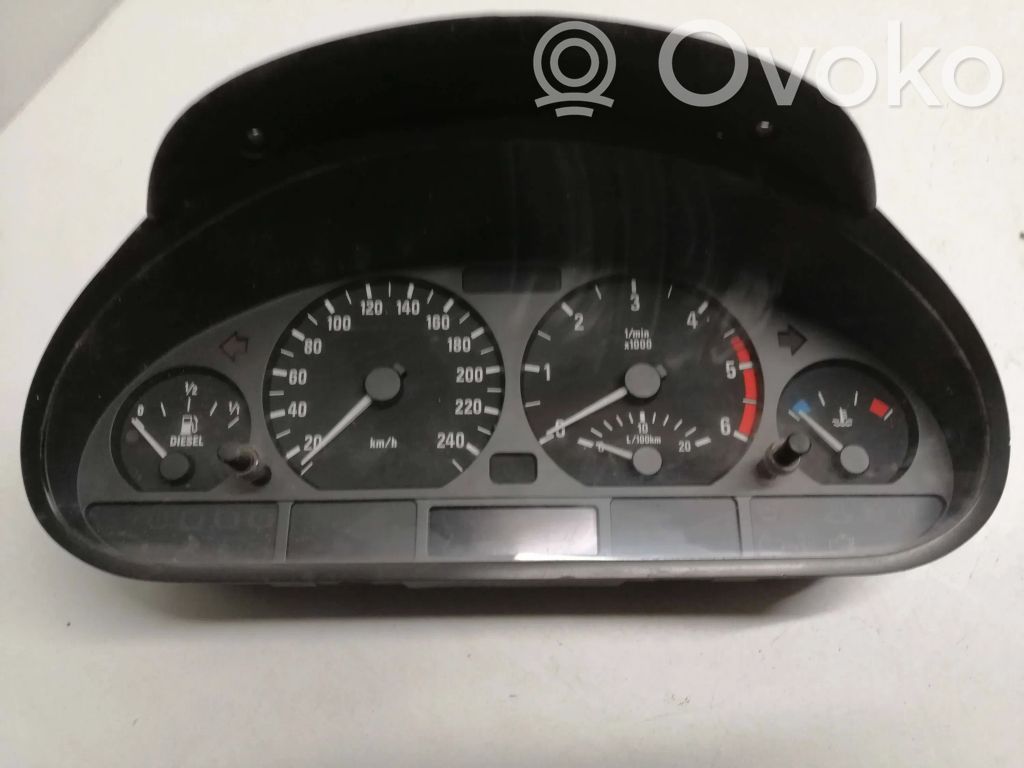 BMW 3 E46 Speedometer (instrument cluster) 
