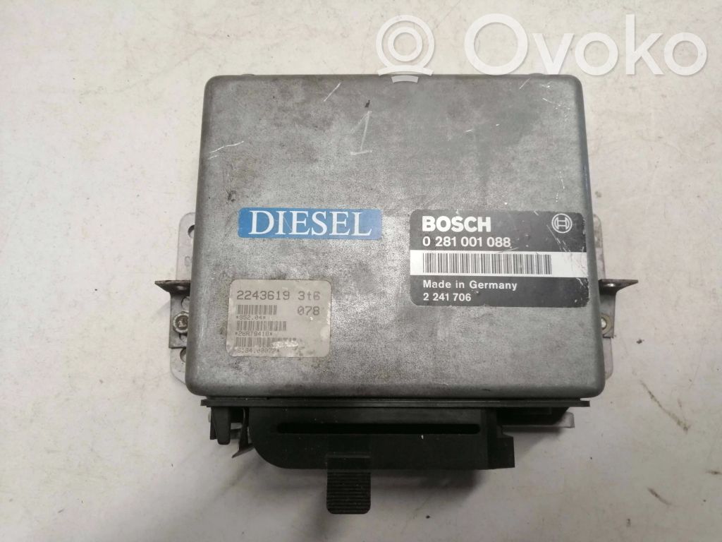 BMW 3 E30 Engine control unit/module 
