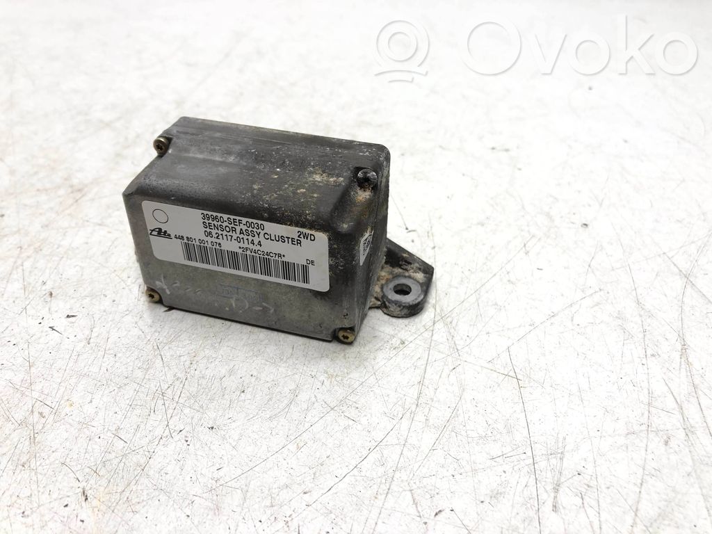 Honda Accord ESP acceleration yaw rate sensor 