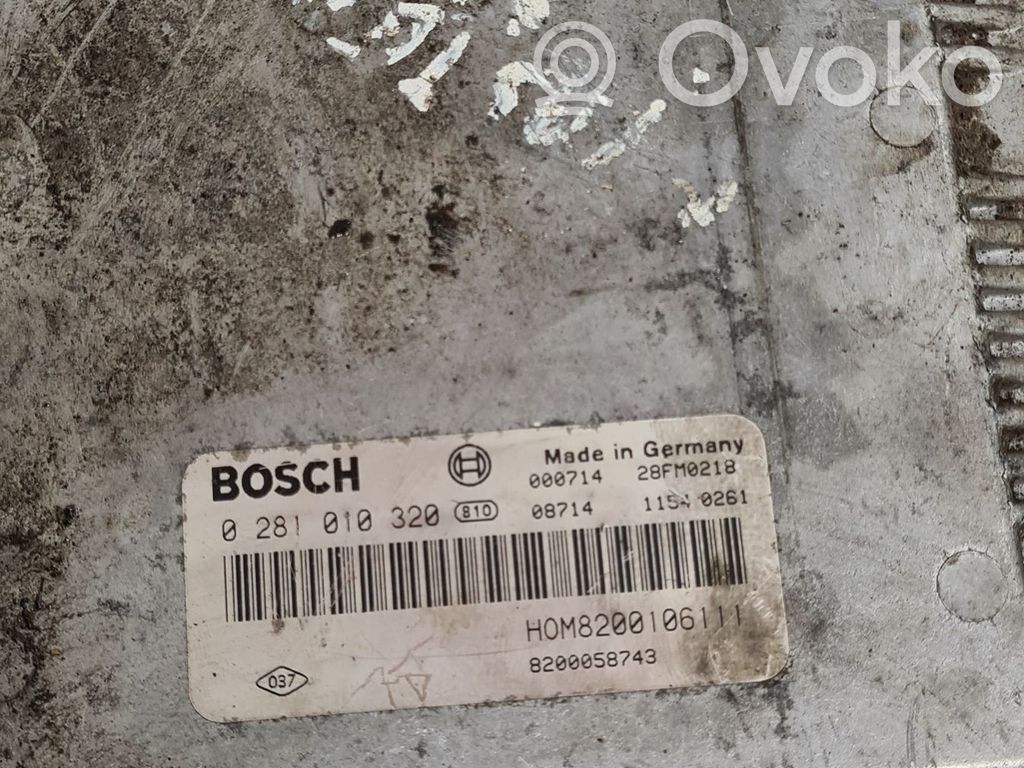 Renault Master II Sterownik / Moduł ECU 