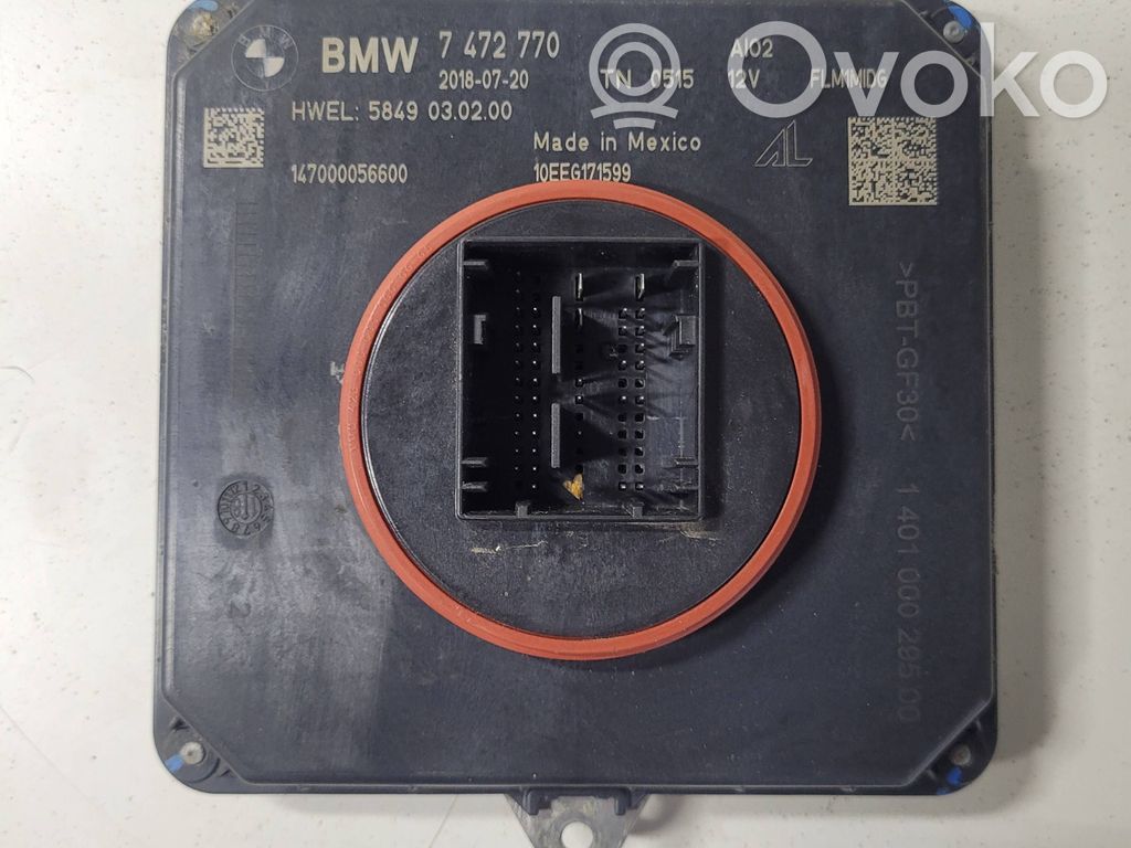 BMW X3 G01 Moduł sterujący statecznikiem LED 