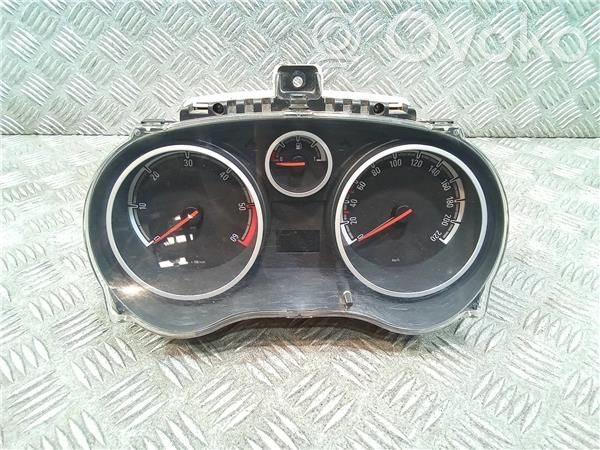 Opel Corsa D Tachimetro (quadro strumenti) 