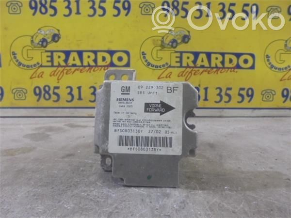 Opel Astra G Unitate/modul de comandă airbaguri 