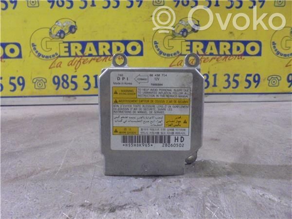 Unidad de control/módulo del Airbag   96430714