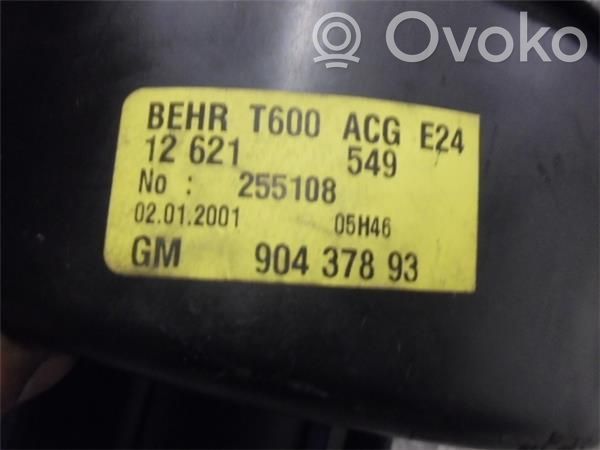 Opel Zafira A Lämpöpuhaltimen moottorin vastus