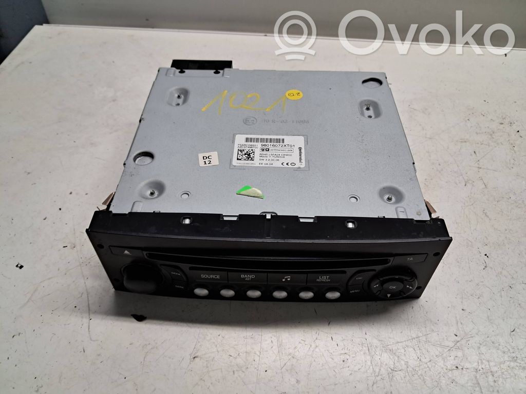 Peugeot 3008 I Panel / Radioodtwarzacz CD/DVD/GPS 