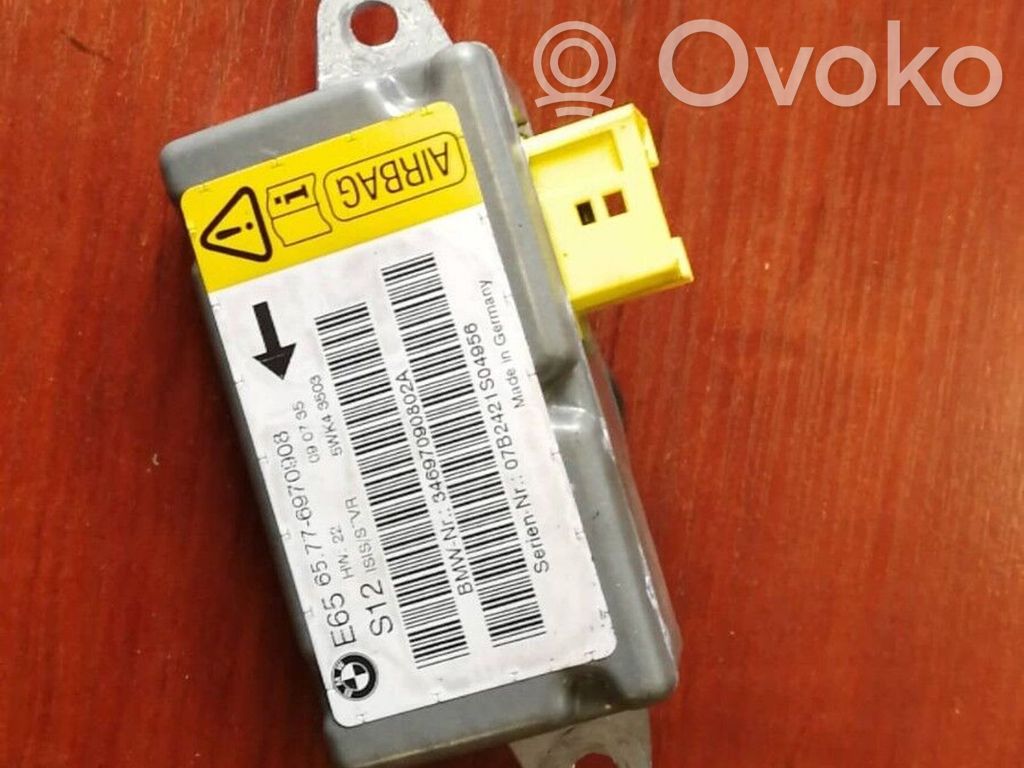 BMW 7 E65 E66 Airbag deployment crash/impact sensor 