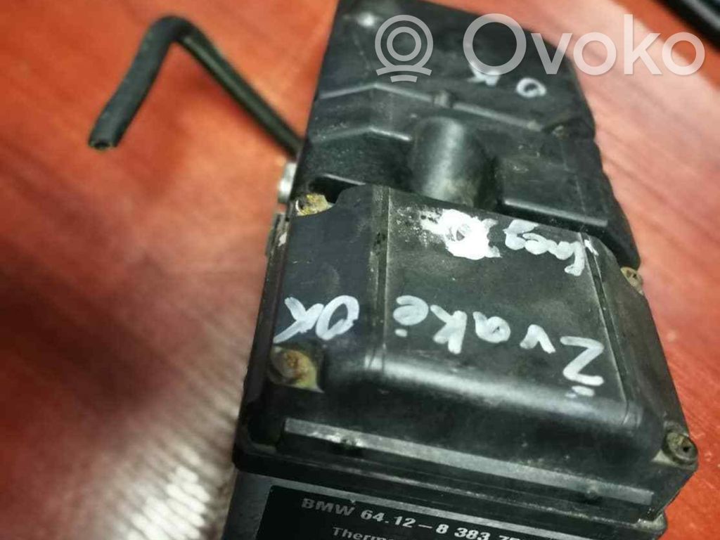 BMW 3 E46 Auxiliary pre-heater (Webasto) 