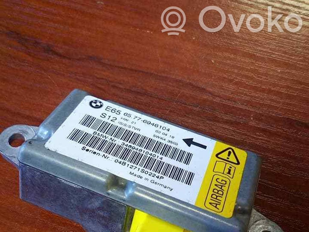 BMW 7 E65 E66 Airbag control unit/module 