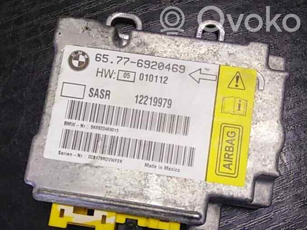 BMW 7 E65 E66 Airbag control unit/module 