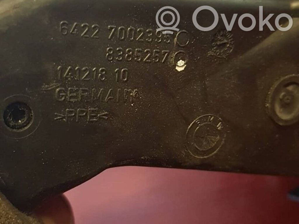 BMW 7 E65 E66 Oro grotelės gale 