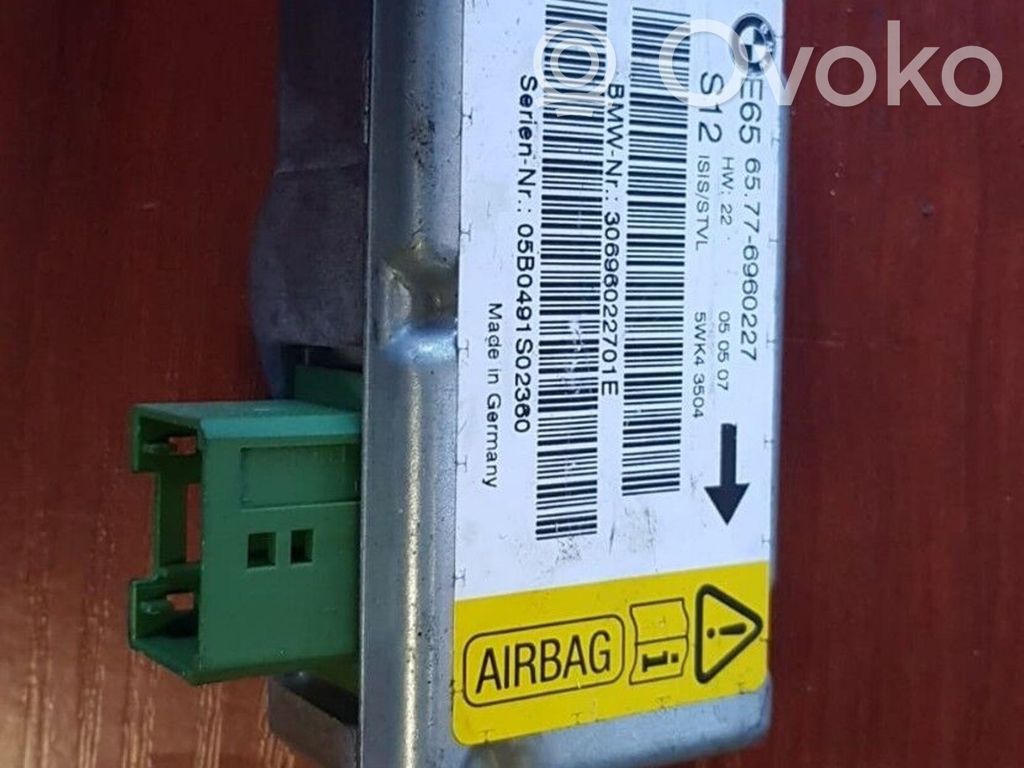 BMW 7 E65 E66 Airbag deployment crash/impact sensor 