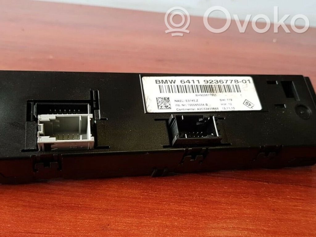 BMW 1 E81 E87 Climate control unit 