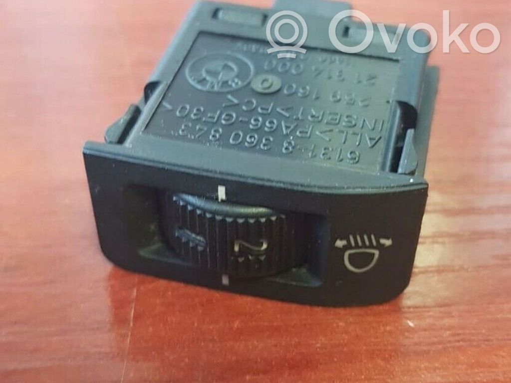 BMW 7 E38 Headlight level height control switch 