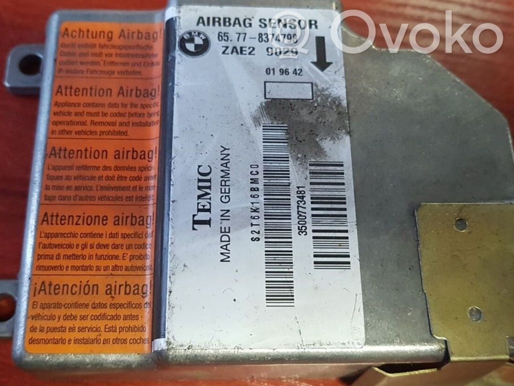 BMW 3 E36 Airbag control unit/module 