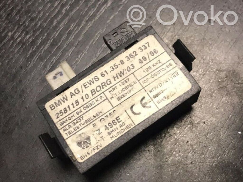 BMW 3 E36 Immobilizer control unit/module 