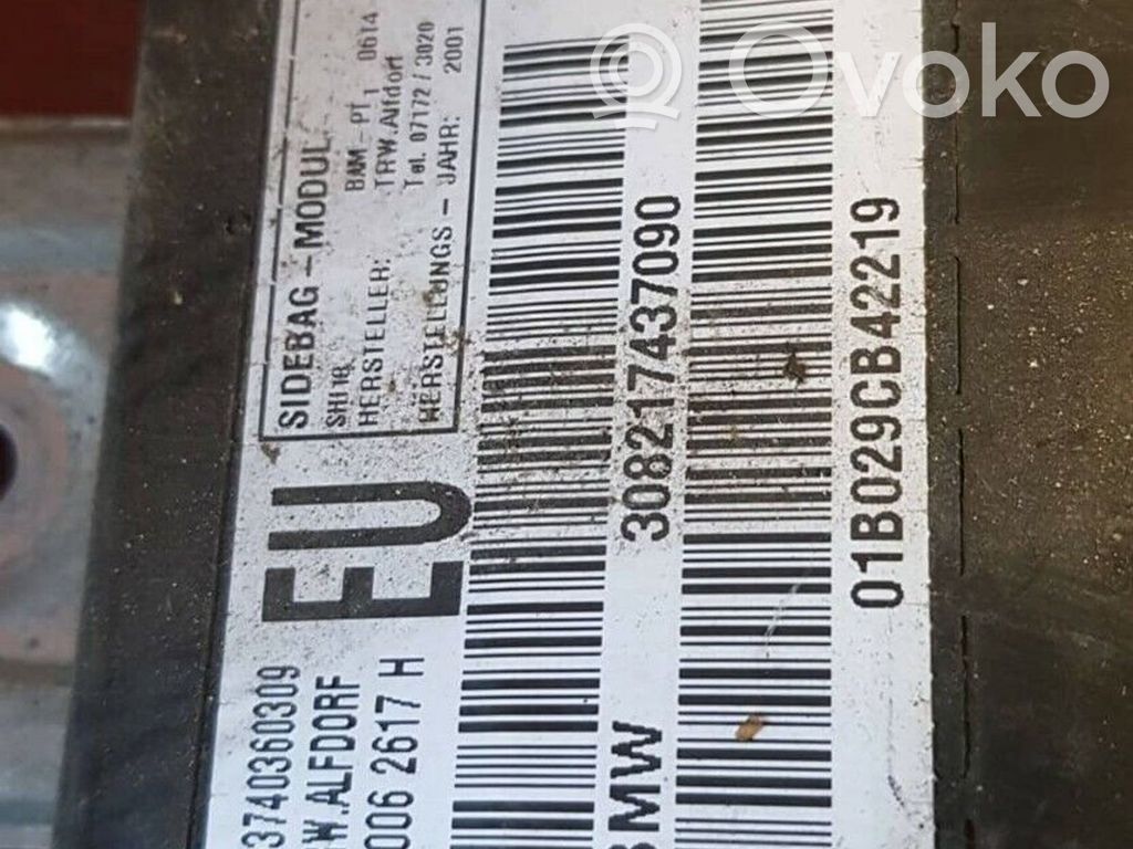 BMW 3 E46 Front door airbag 