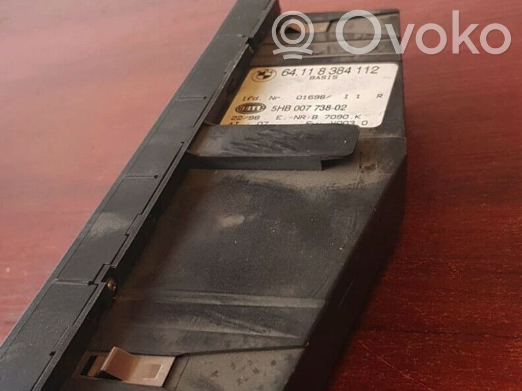 BMW 3 E46 Climate control unit 