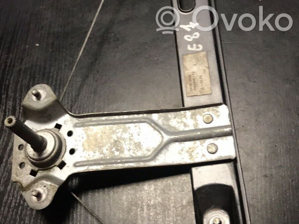 BMW 1 E81 E87 Regulador manual de la ventanilla trasera 