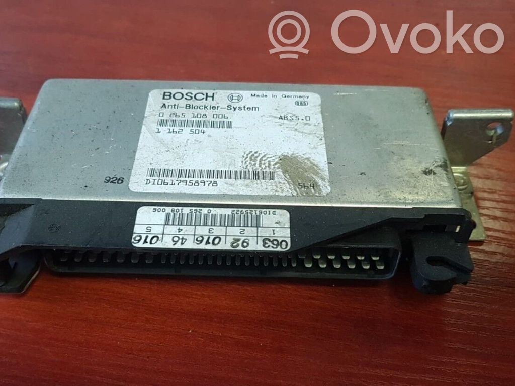 BMW 5 E34 ABS vadības bloks 