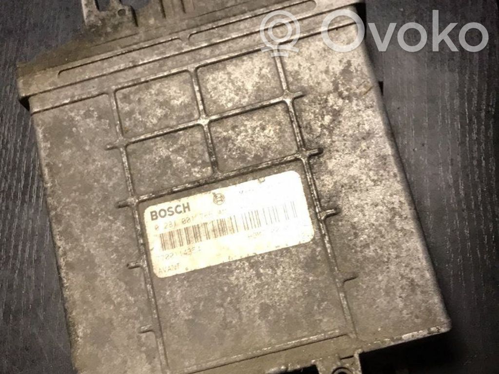 Engine control unit/module   0281001766,7700114354