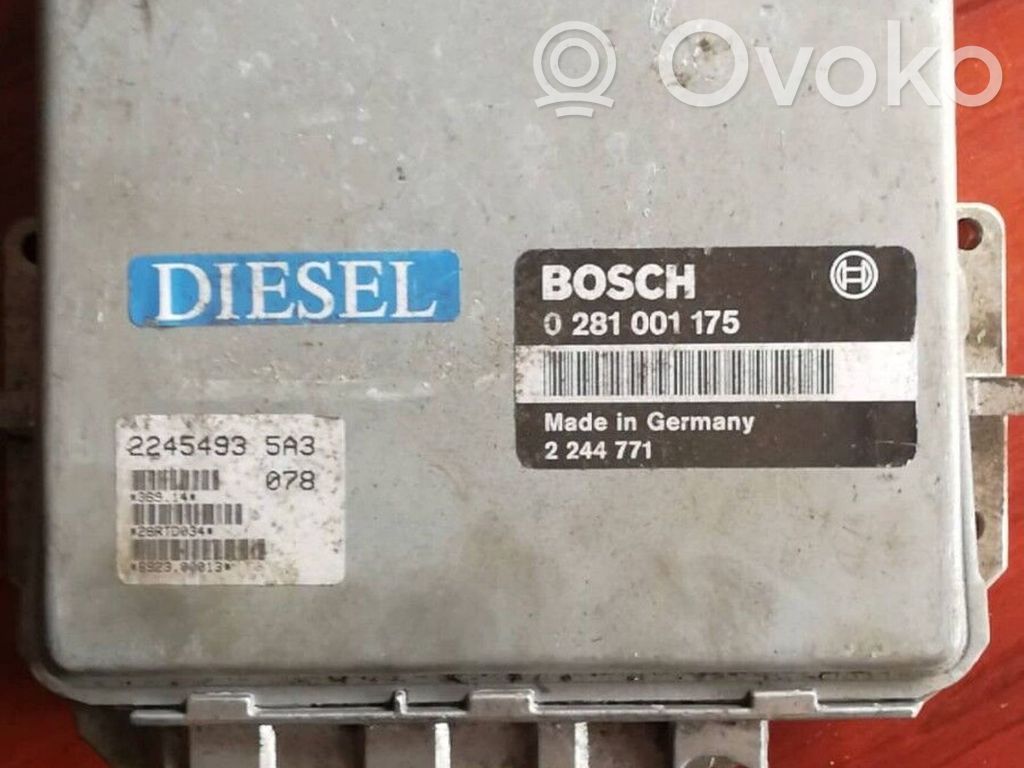 BMW 5 E39 Variklio valdymo blokas 
