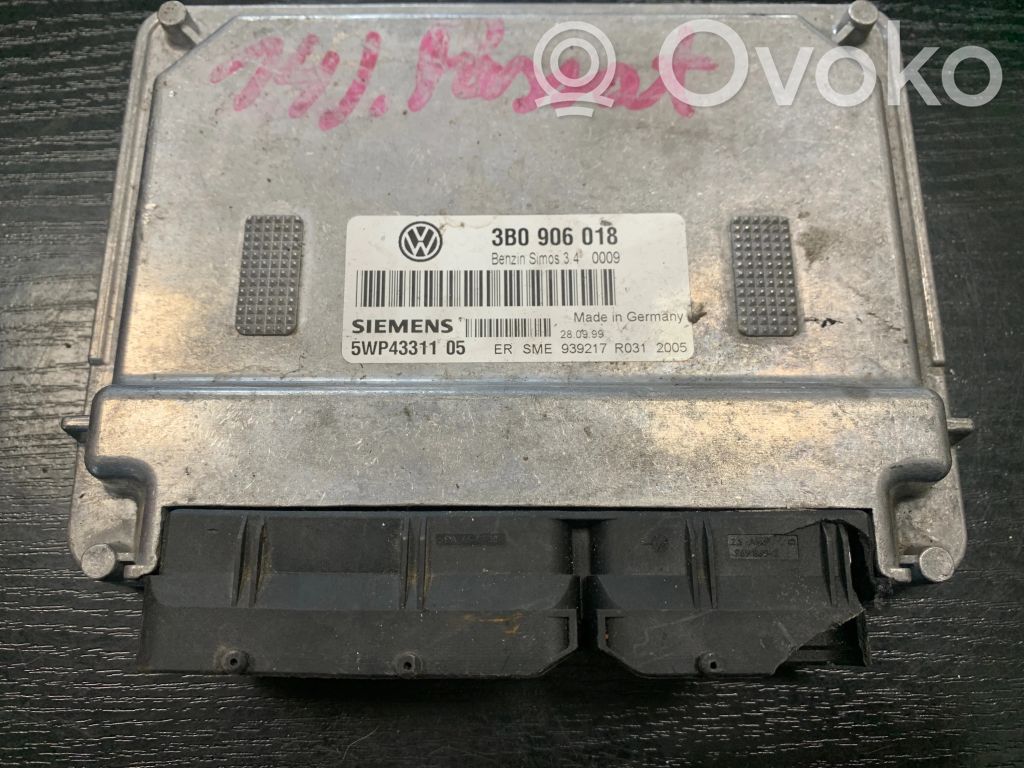 Engine control unit/module   3B0906018