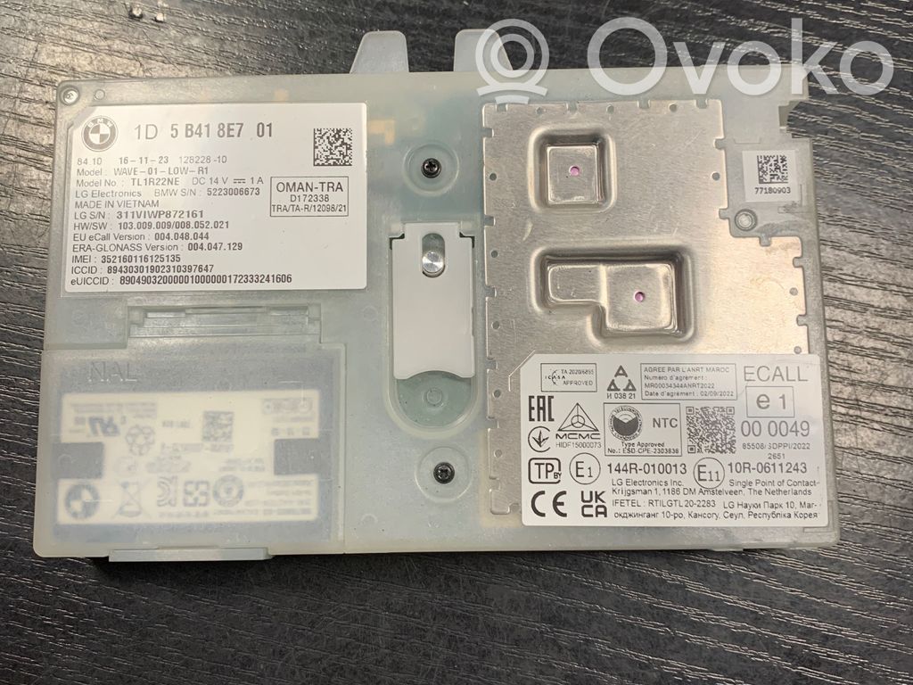 BMW 3 G20 G21 Bluetooth modulis 