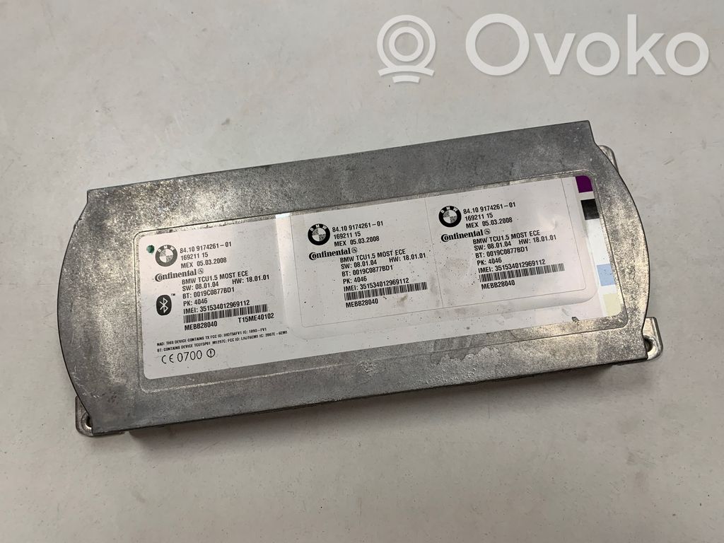 BMW 5 E60 E61 Bluetooth control unit module 