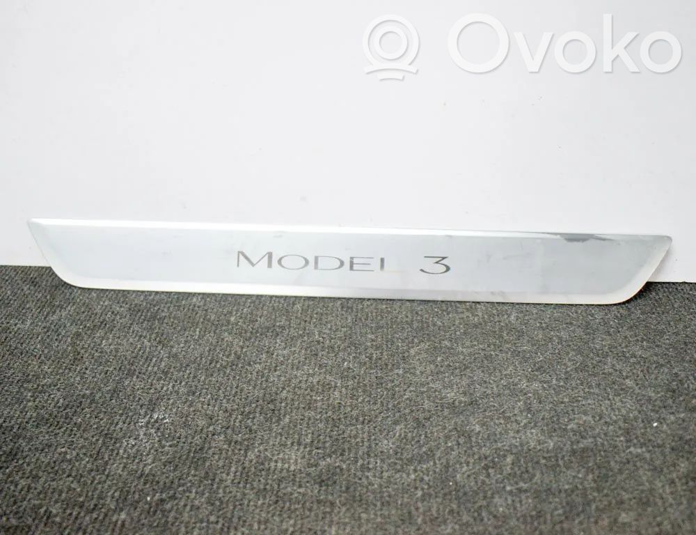 Tesla Model 3 Front sill trim cover 